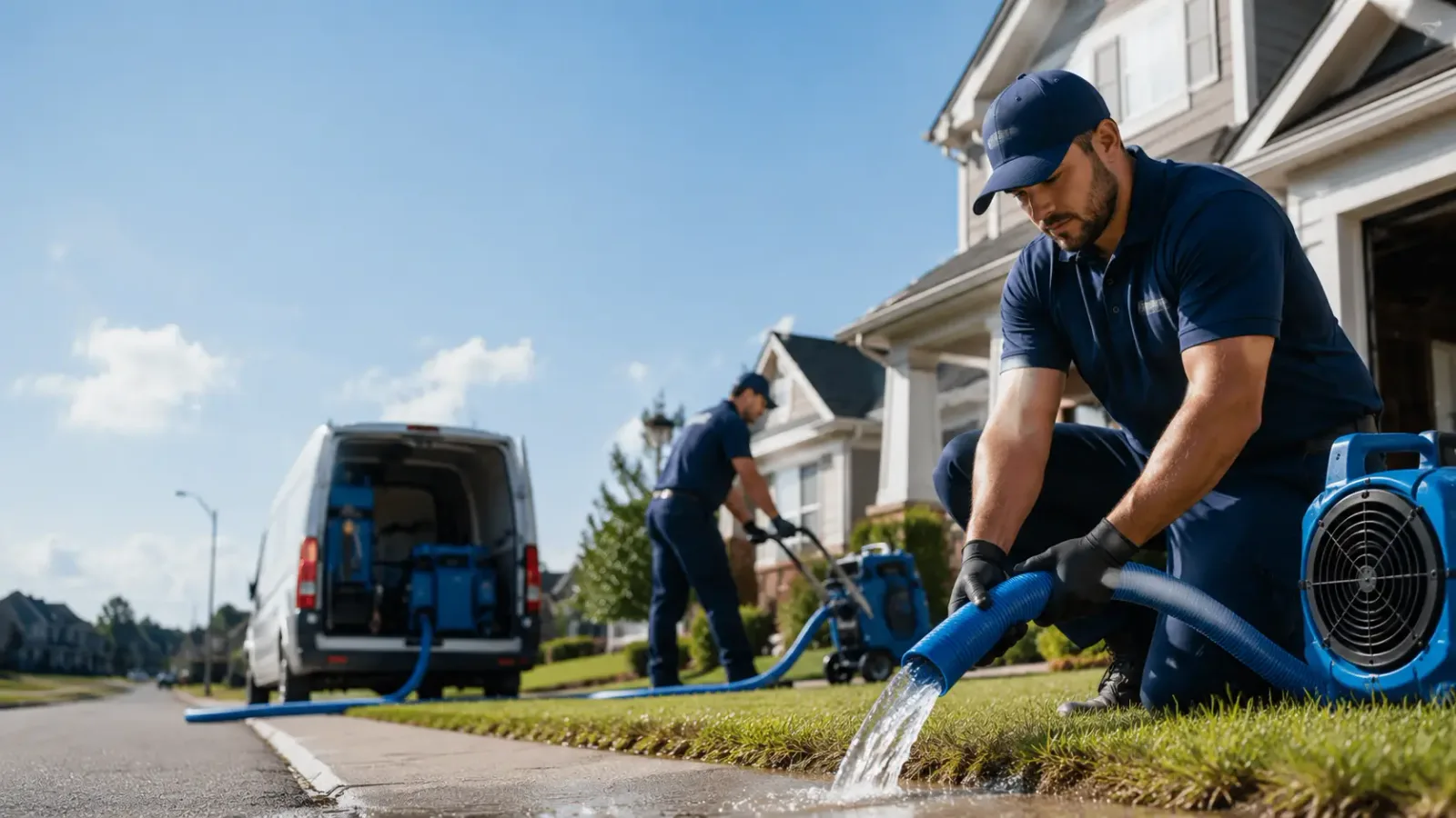 Flood Damage Restoration in Bushton, KS